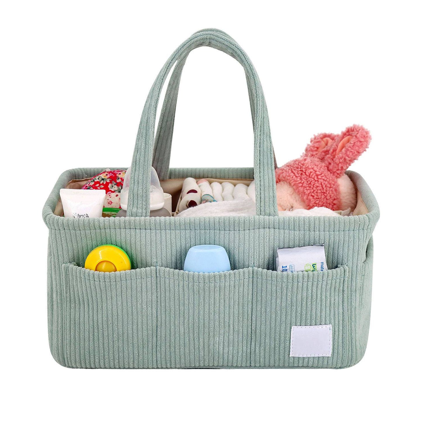 Diaper Caddy Front with accessories