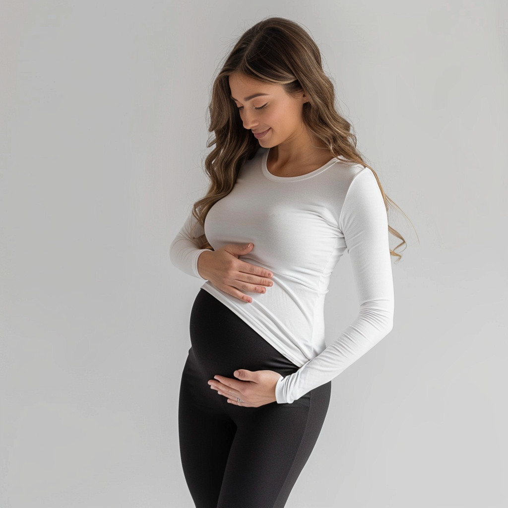 Pregnancy Leggings - Black