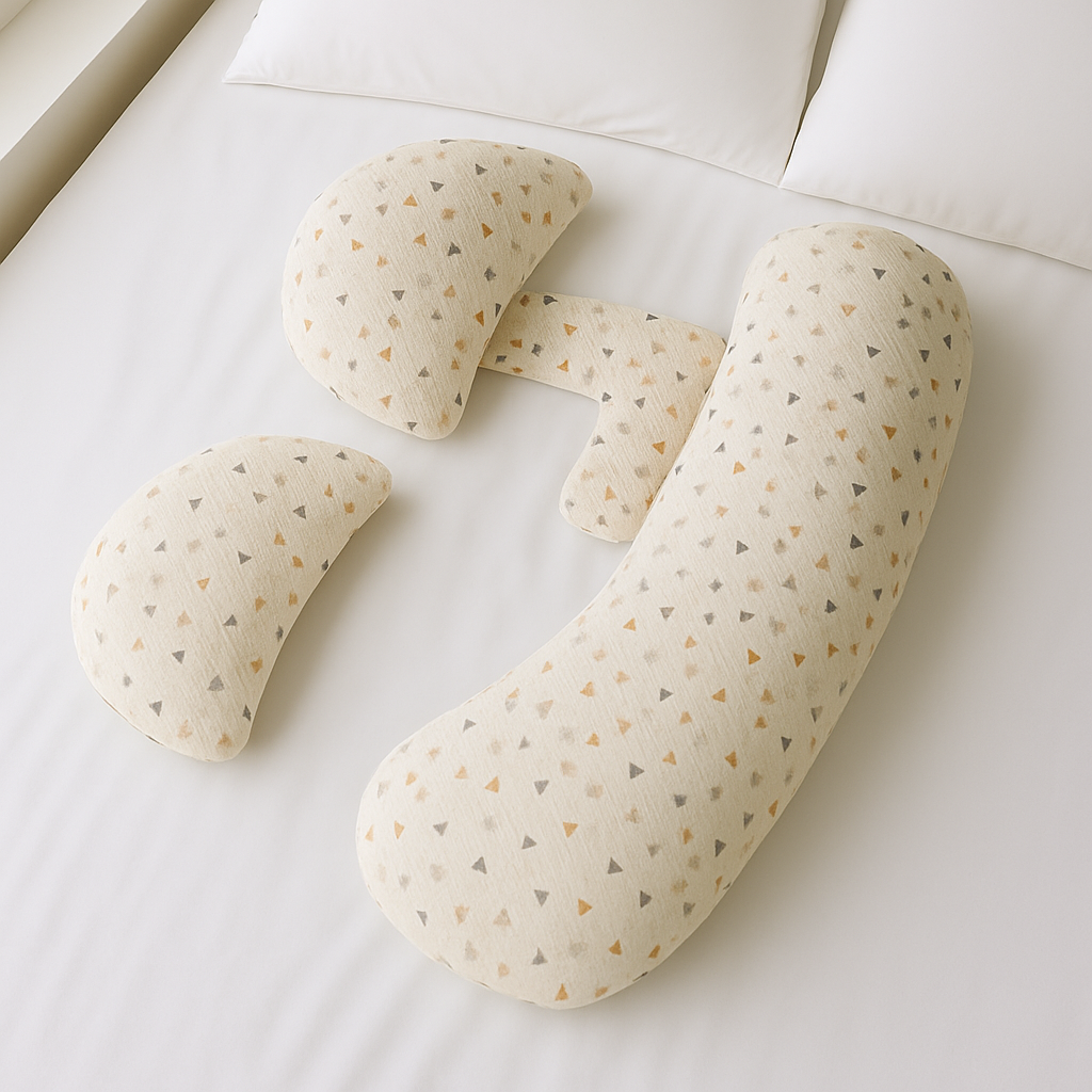 Pregnancy Pillow – Full Body Maternity Pillow for Sleeping, Back & Belly Support