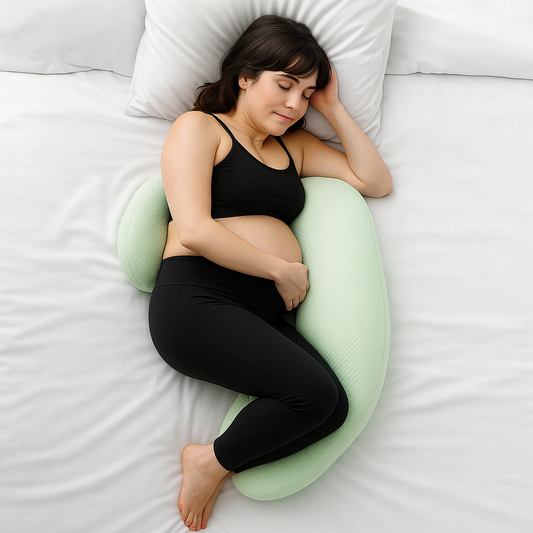 Pregnancy Pillow – Full Body Maternity Pillow for Sleeping, Back & Belly Support