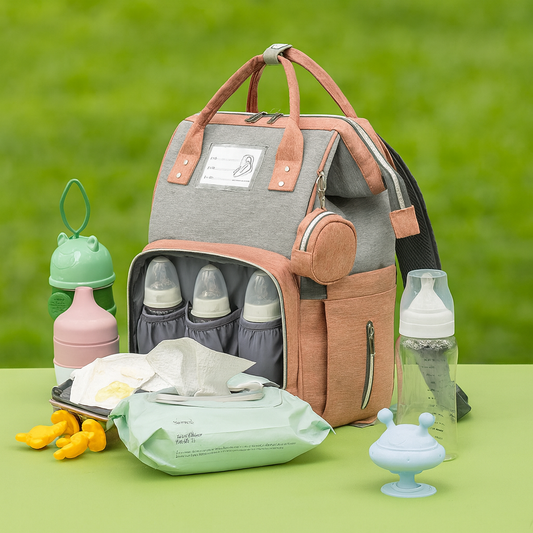 Diaper Bag Open