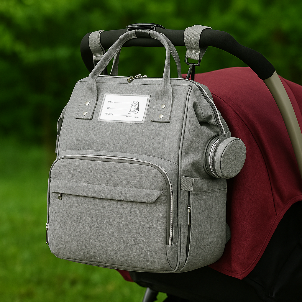 Diaper Bag Grey