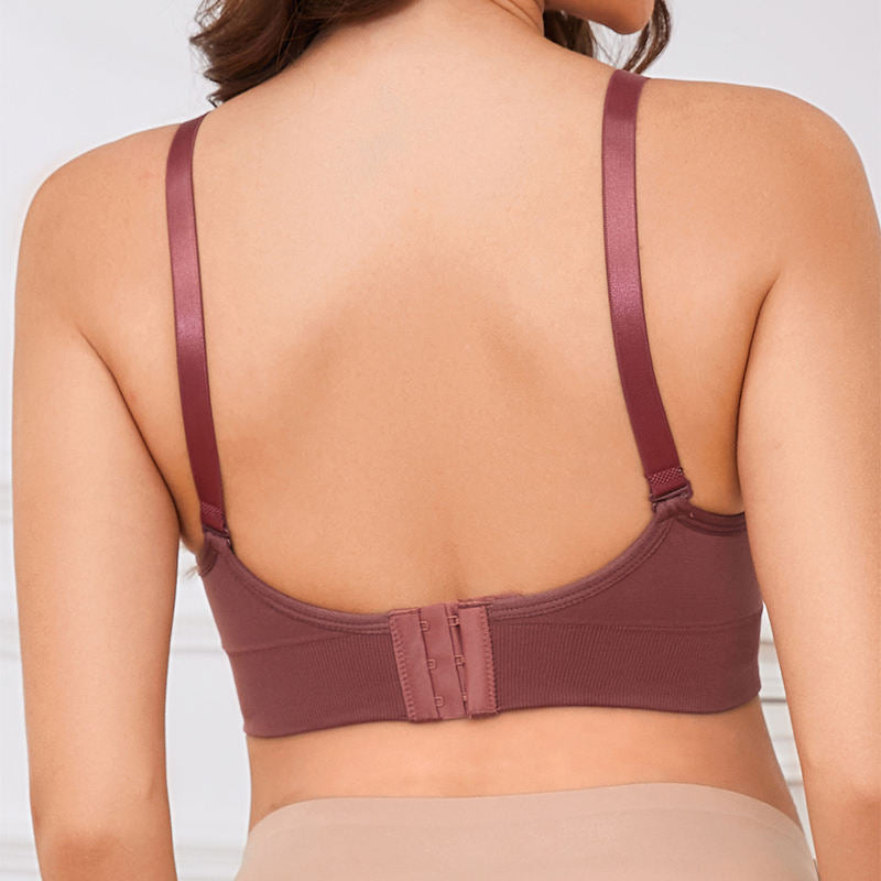 Nursing Bras Brown Back