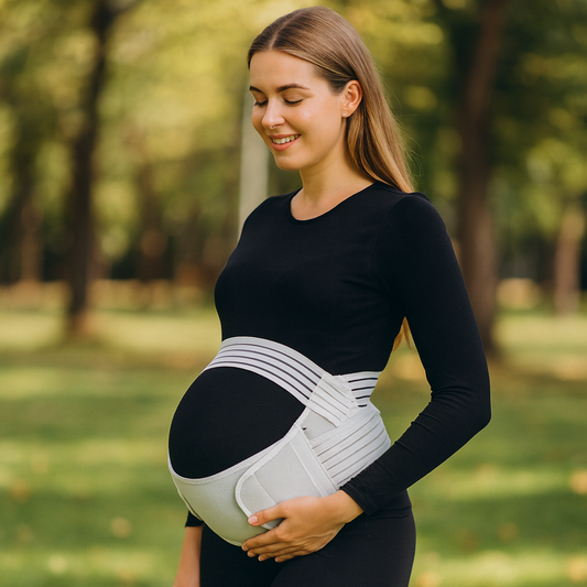 Belly Band White Front